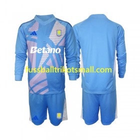 Fußballtrikots Aston Villa Torwart Kinder 2024-2025 Langarm 3rd trikot kaufen